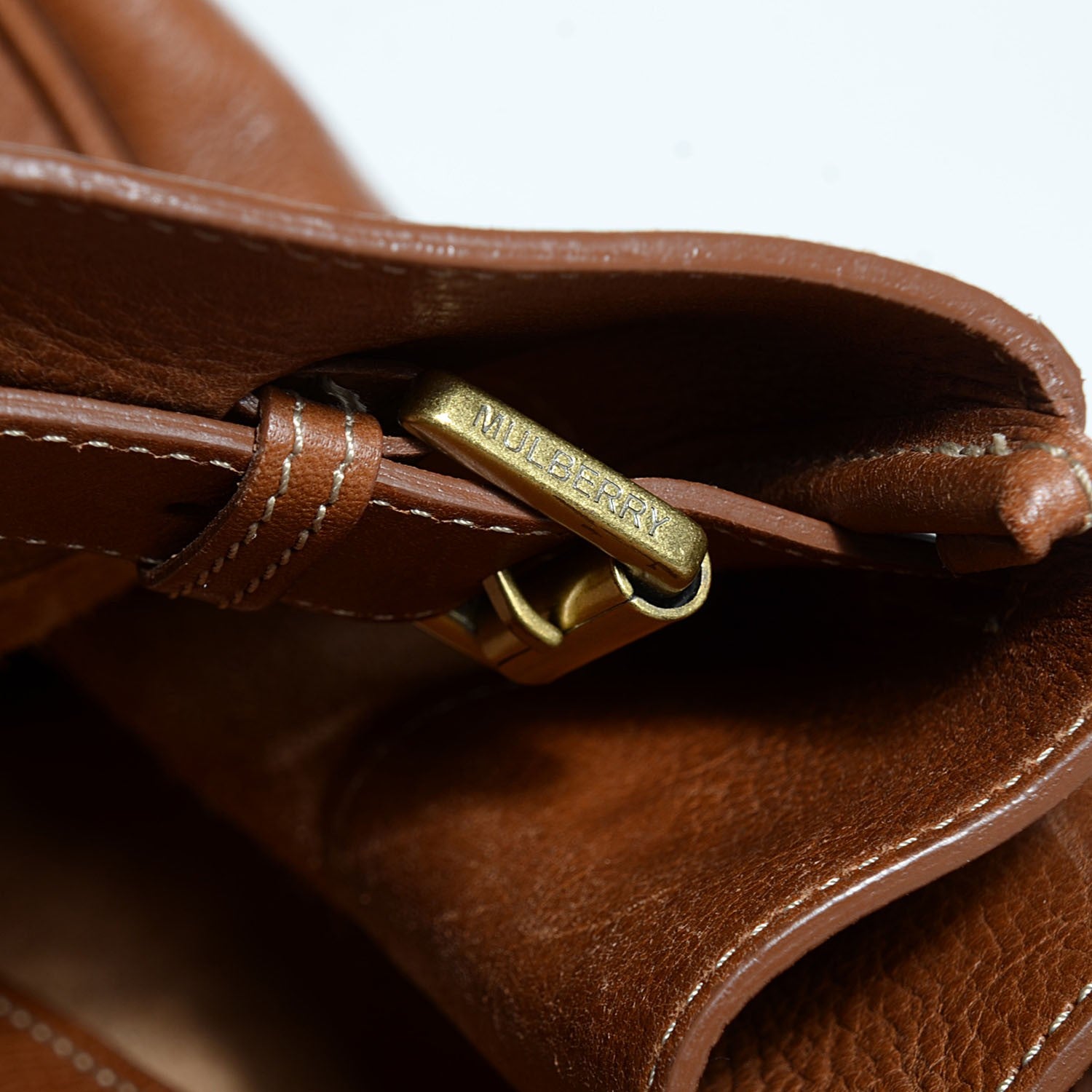 Mulberry Natural Calfskin Bayswater Oak 10 of 11