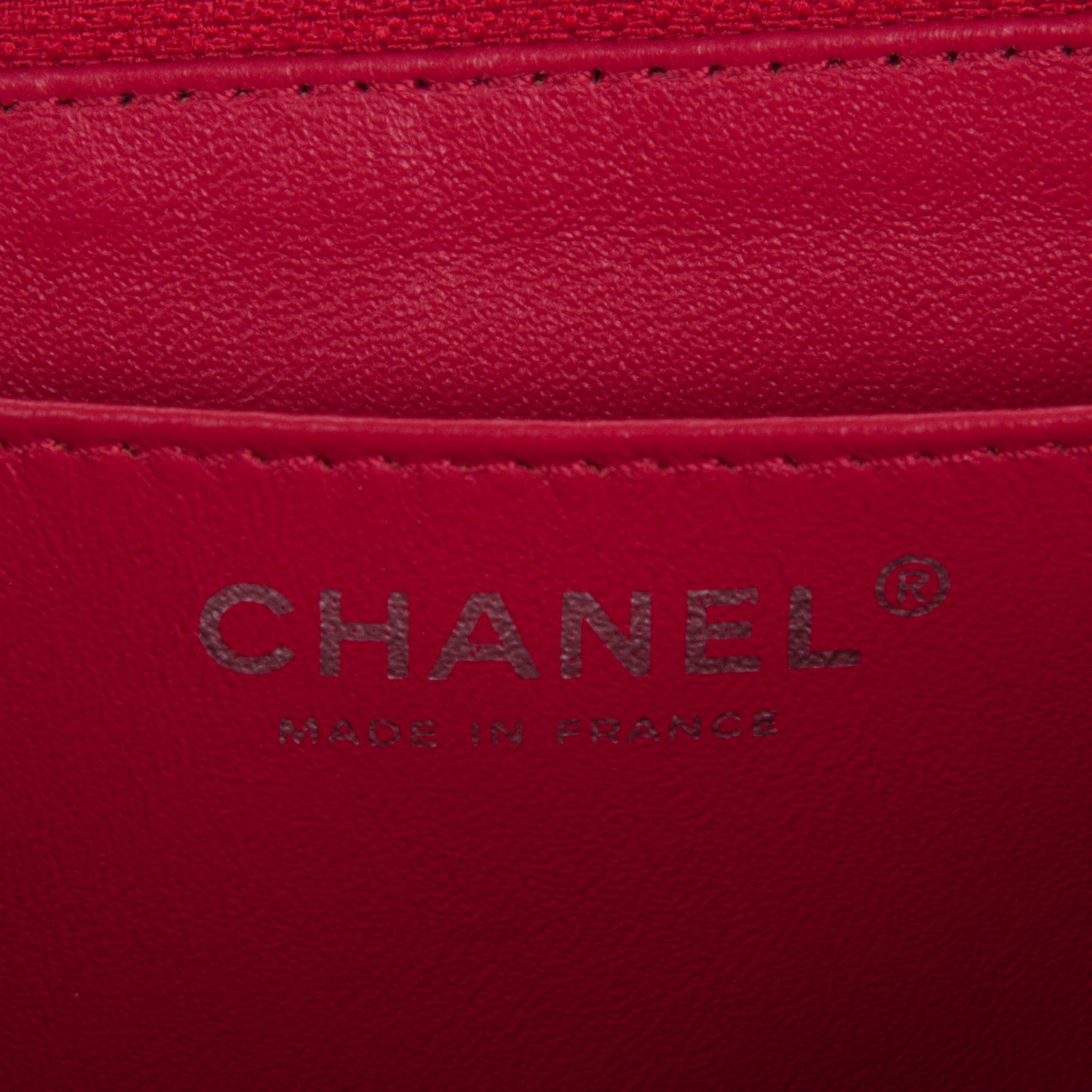 Chanel Washed Caviar Quilted Maxi Single Flap Fuchsia 6 of 7