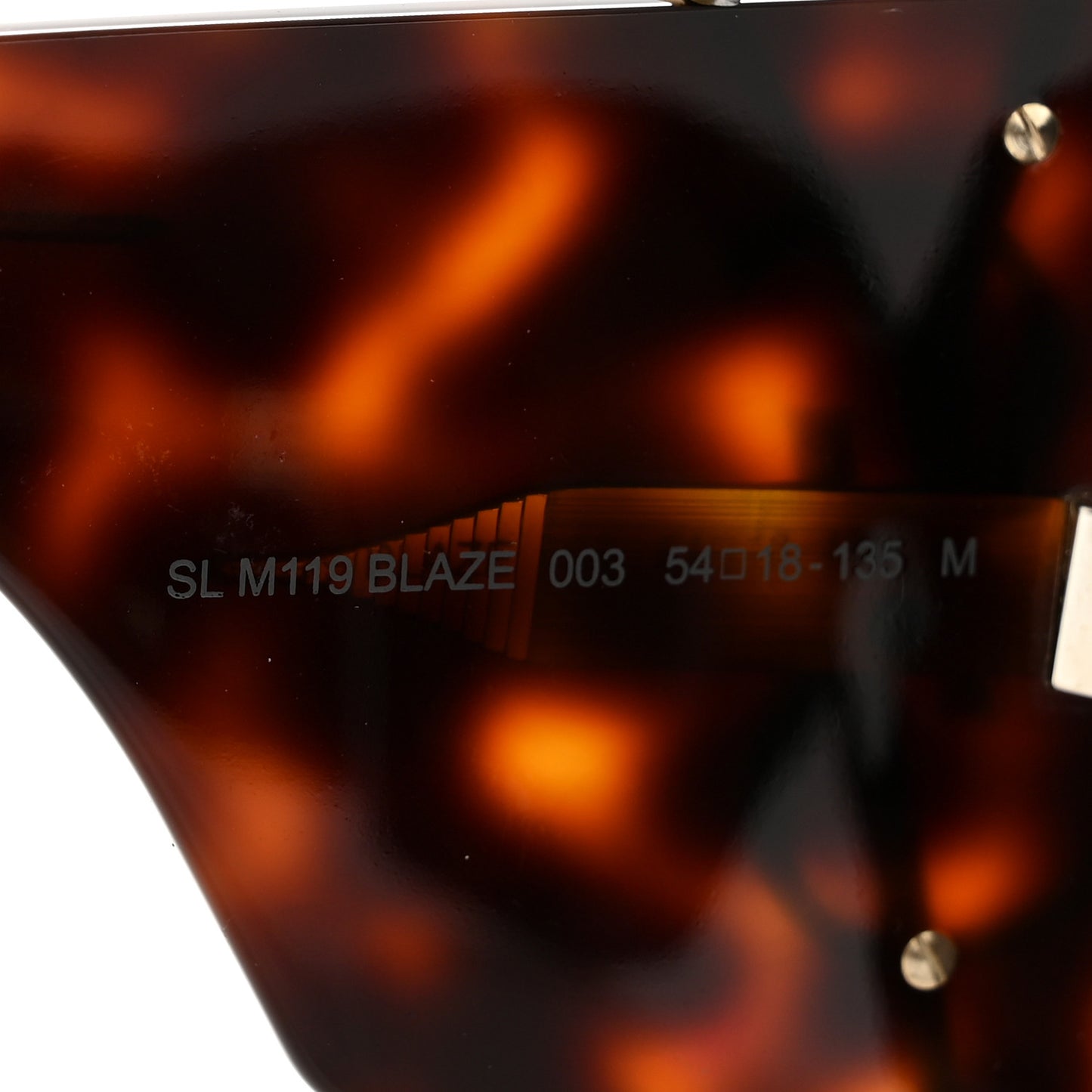 Acetate Blaze Sunglasses SL M119 Tortoise
