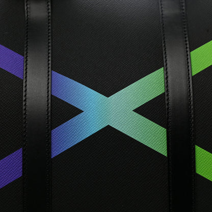 Louis Vuitton Taiga Rainbow Keepall Bandouliere 50 Black 8 of 10