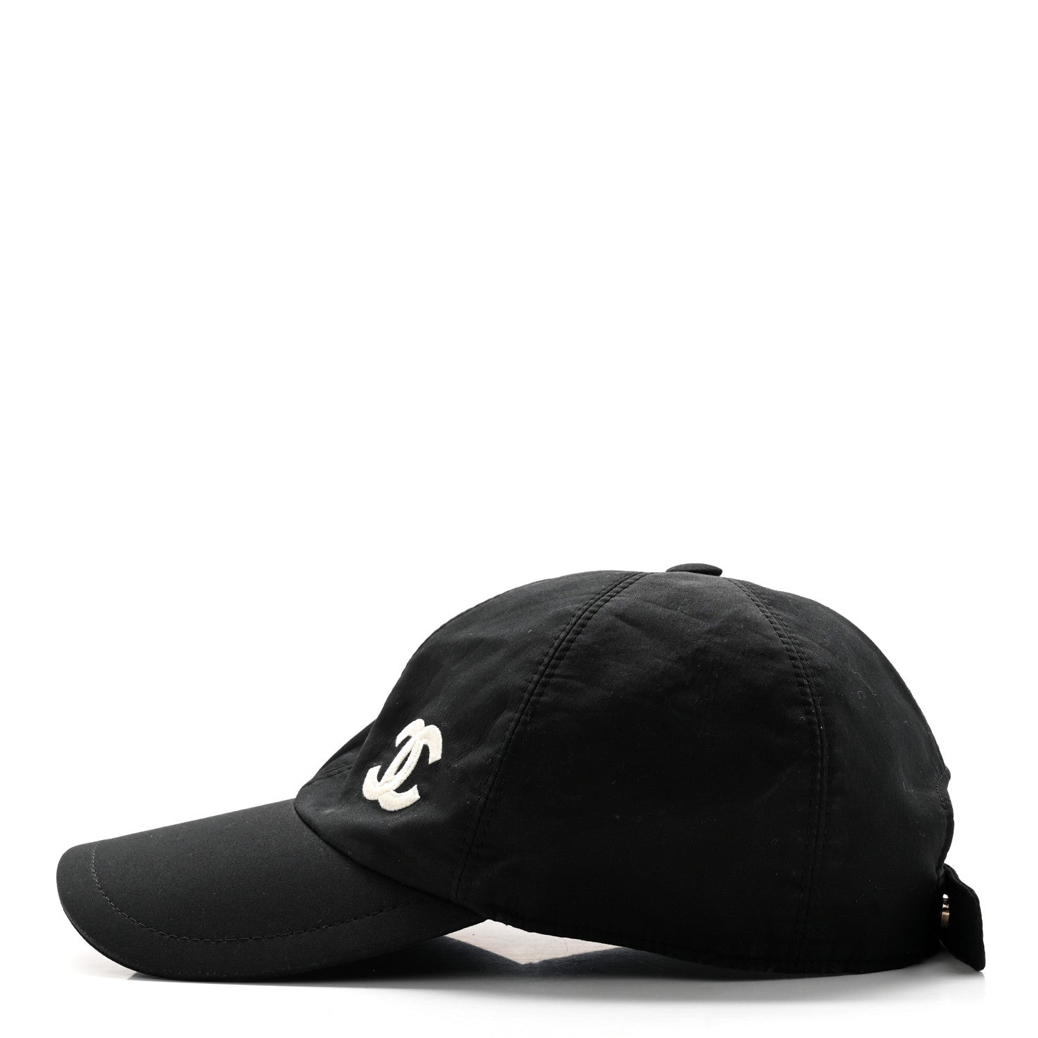 Chanel Cotton CC Cap Hat Black 4 of 11