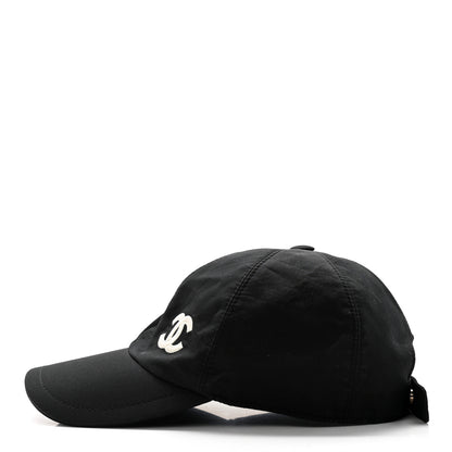 Chanel Cotton CC Cap Hat Black 4 of 11