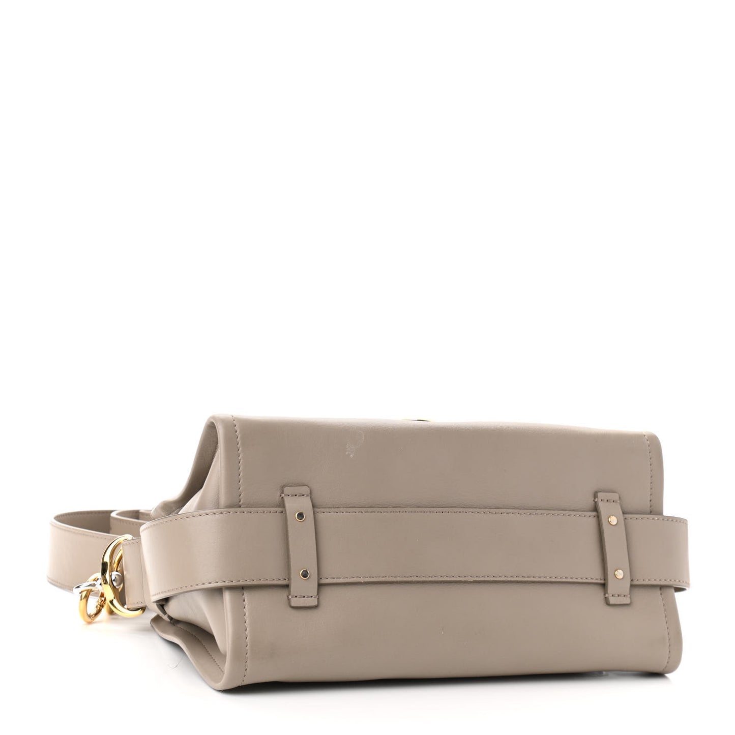 Calfskin Small Tess Day Bag Motty Grey