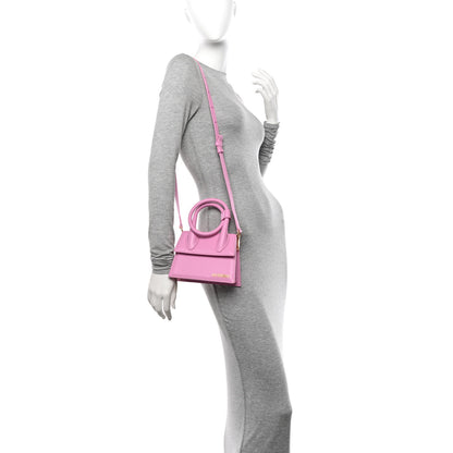 Jacquemus Smooth Calfskin Le Chiquito Noeud Light Pink 2 of 11