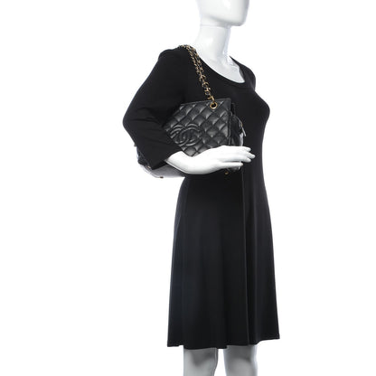 Chanel Caviar Quilted Petit Timeless Tote PTT Black 2 of 9