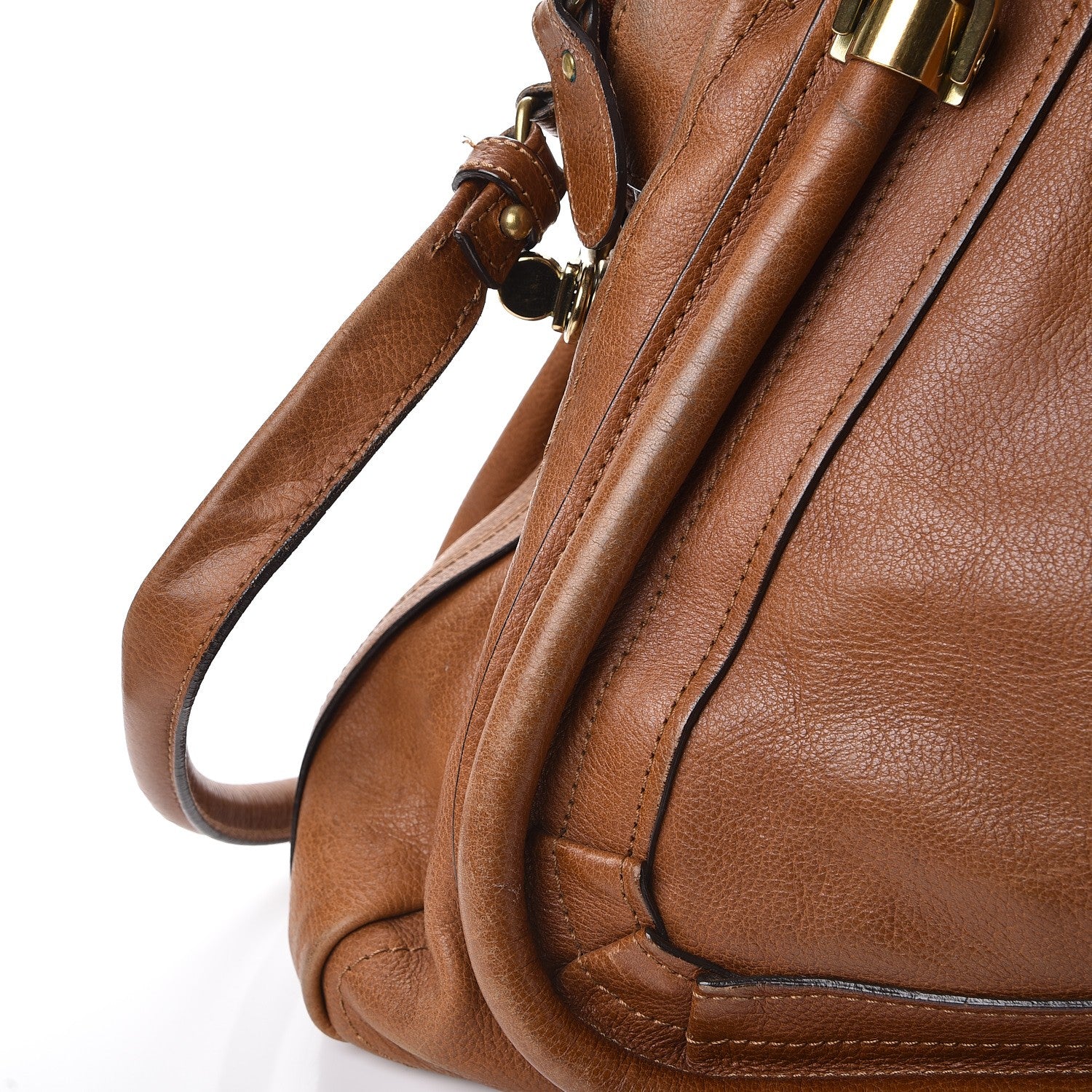 Chloe Calfskin Large Paraty Muscade 12 of 26