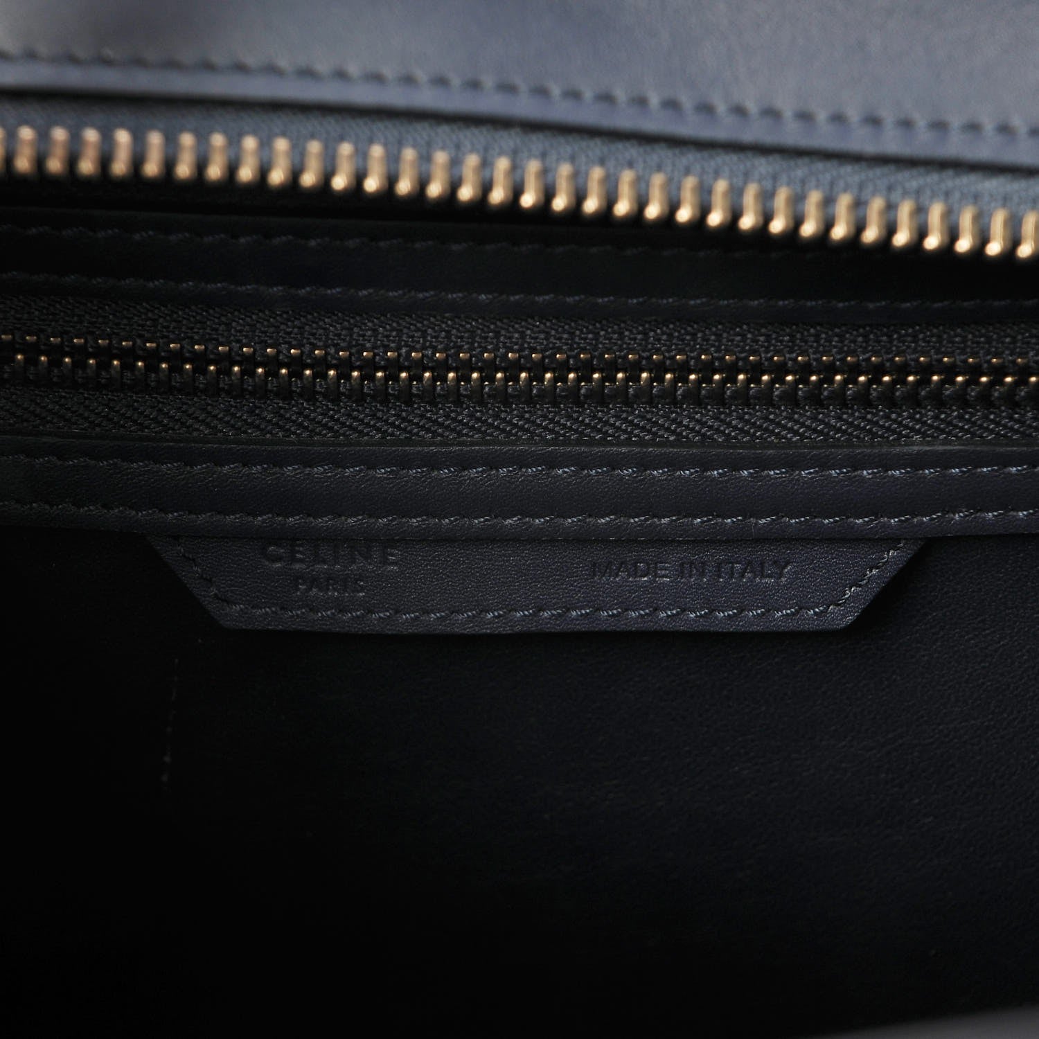 Celine Smooth Calfskin Micro Luggage Ink 6 of 7