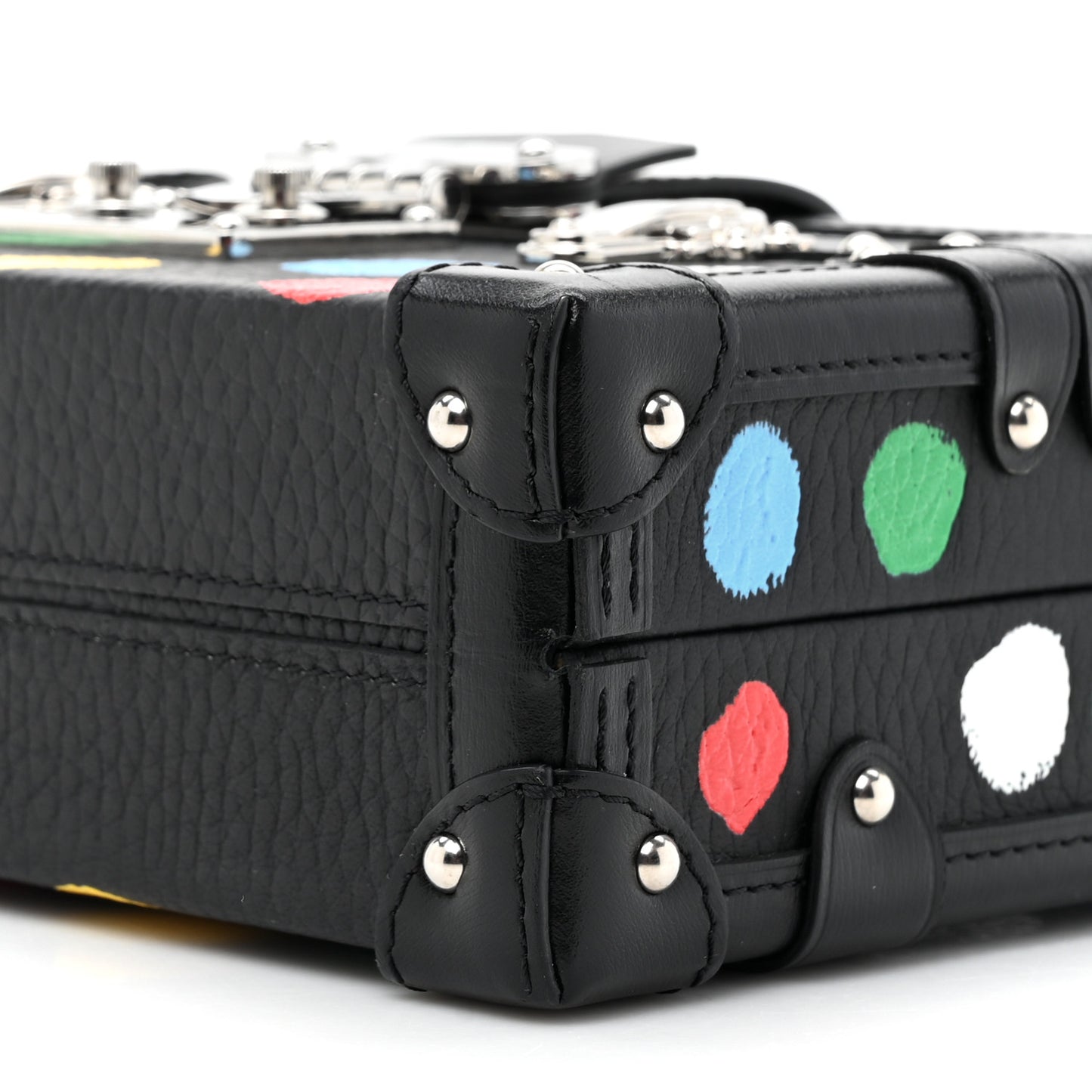 LV X YK Taurillon Petite Malle Black Black