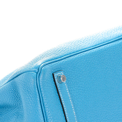Hermes Togo Birkin 35 Blue Jean 6 of 27