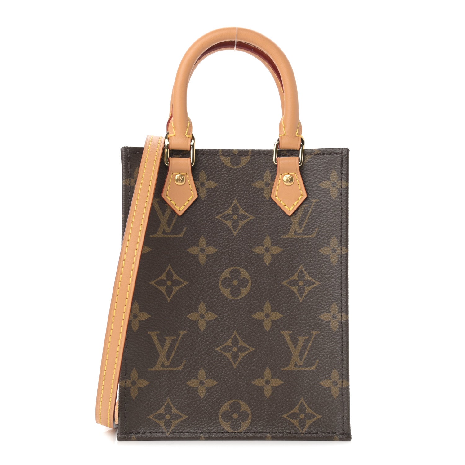 Louis Vuitton Monogram Petit Sac Plat 1 of 10