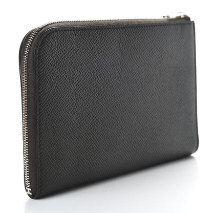 Hermes Epsom Remix Duo Wallet Graphite Black 4 of 8