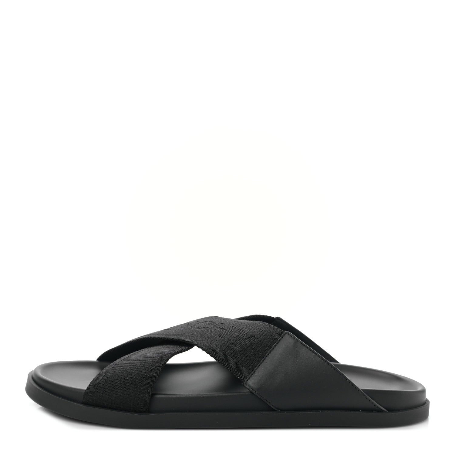 Givenchy Nylon Logo Mens G Plage Slide Sandals 41 Black 1 of 9