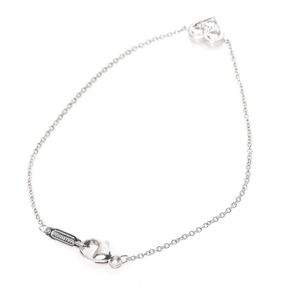 Tiffany Platinum Diamond Hearts Bracelet 2 of 5