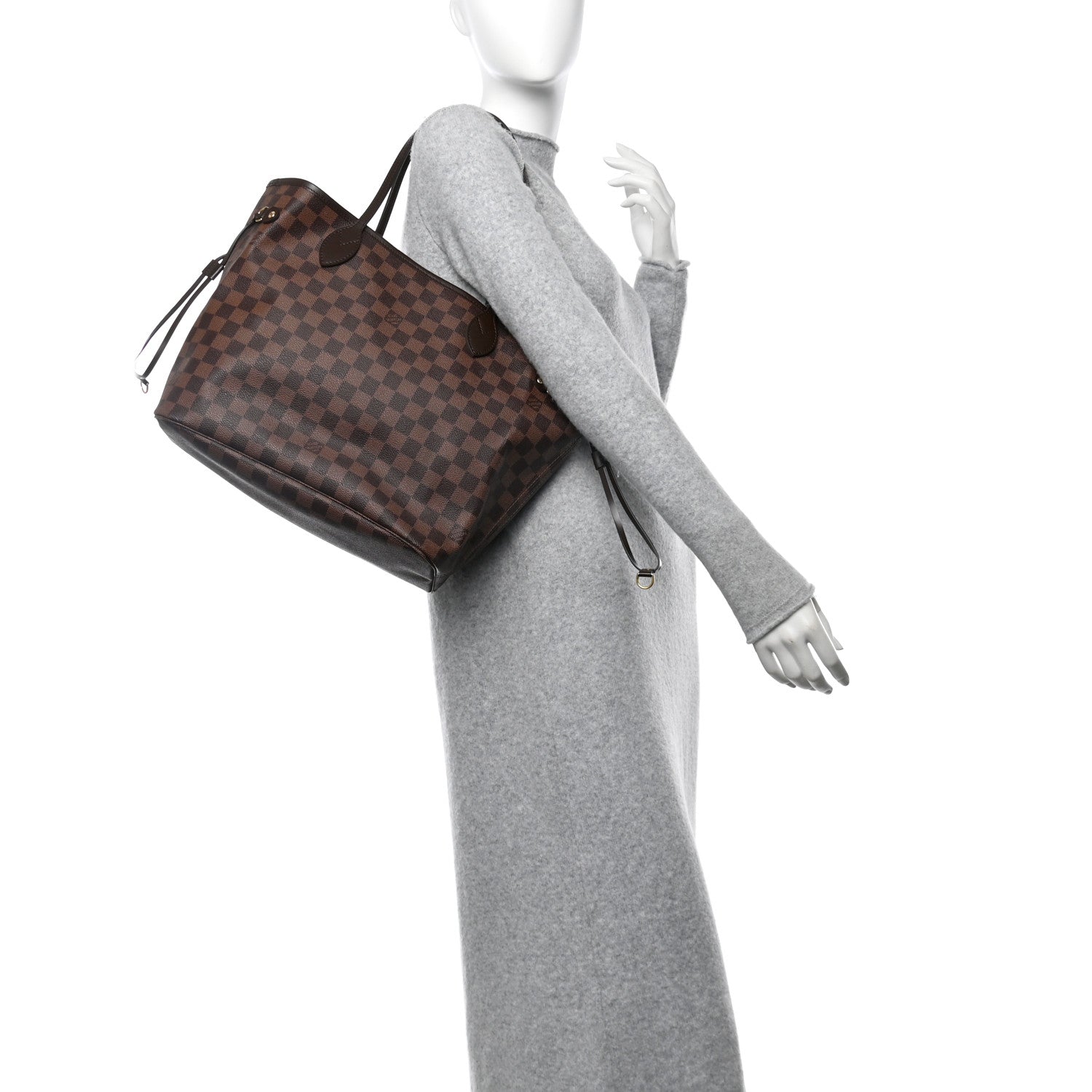Louis Vuitton Damier Ebene Neo Neverfull MM 2 of 10