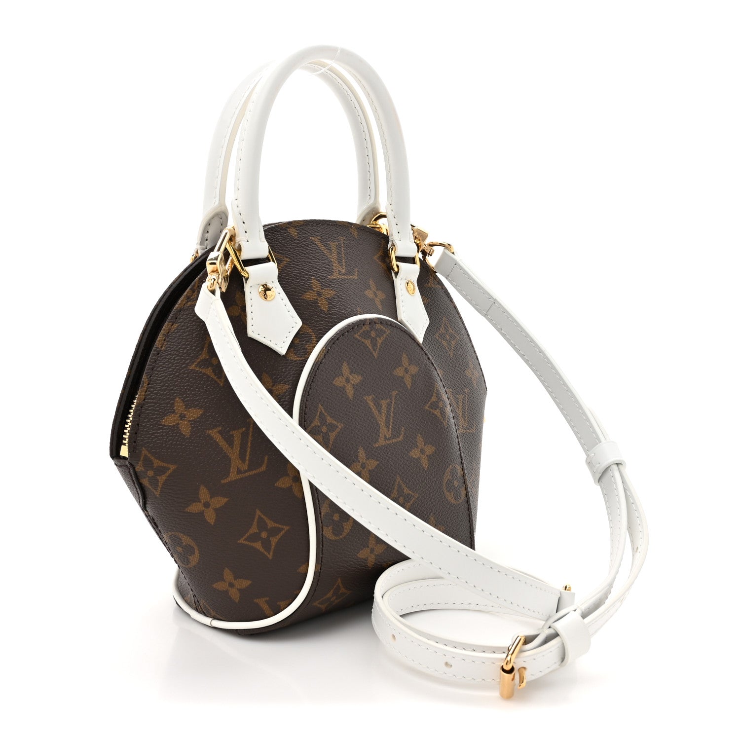 Louis Vuitton Monogram LV Match Ellipse BB White 3 of 11