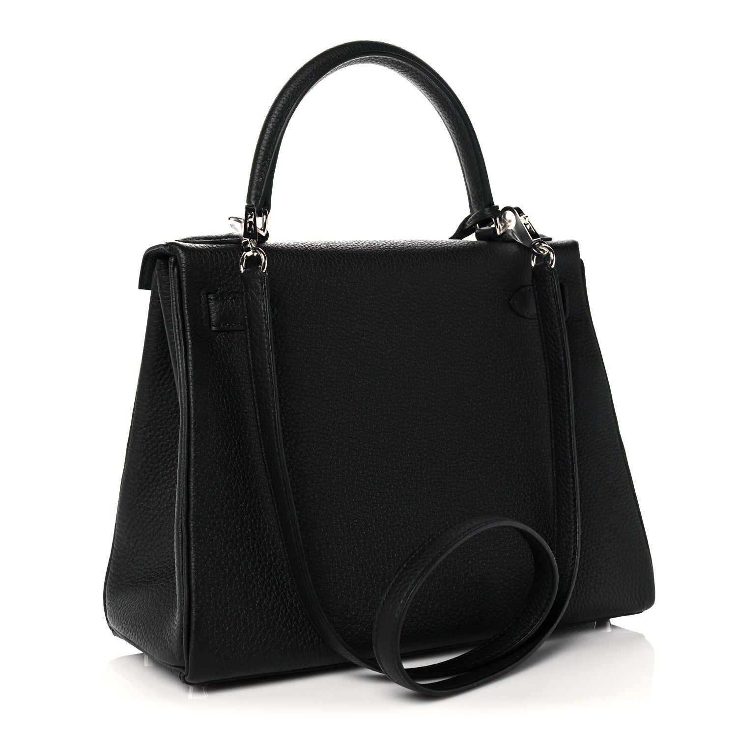 Hermes Togo Kelly Retourne 28 Black 3 of 11