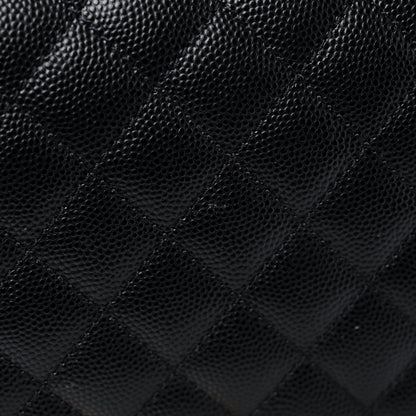 Chanel Caviar Quilted Medium Boy Flap Black 11 of 11