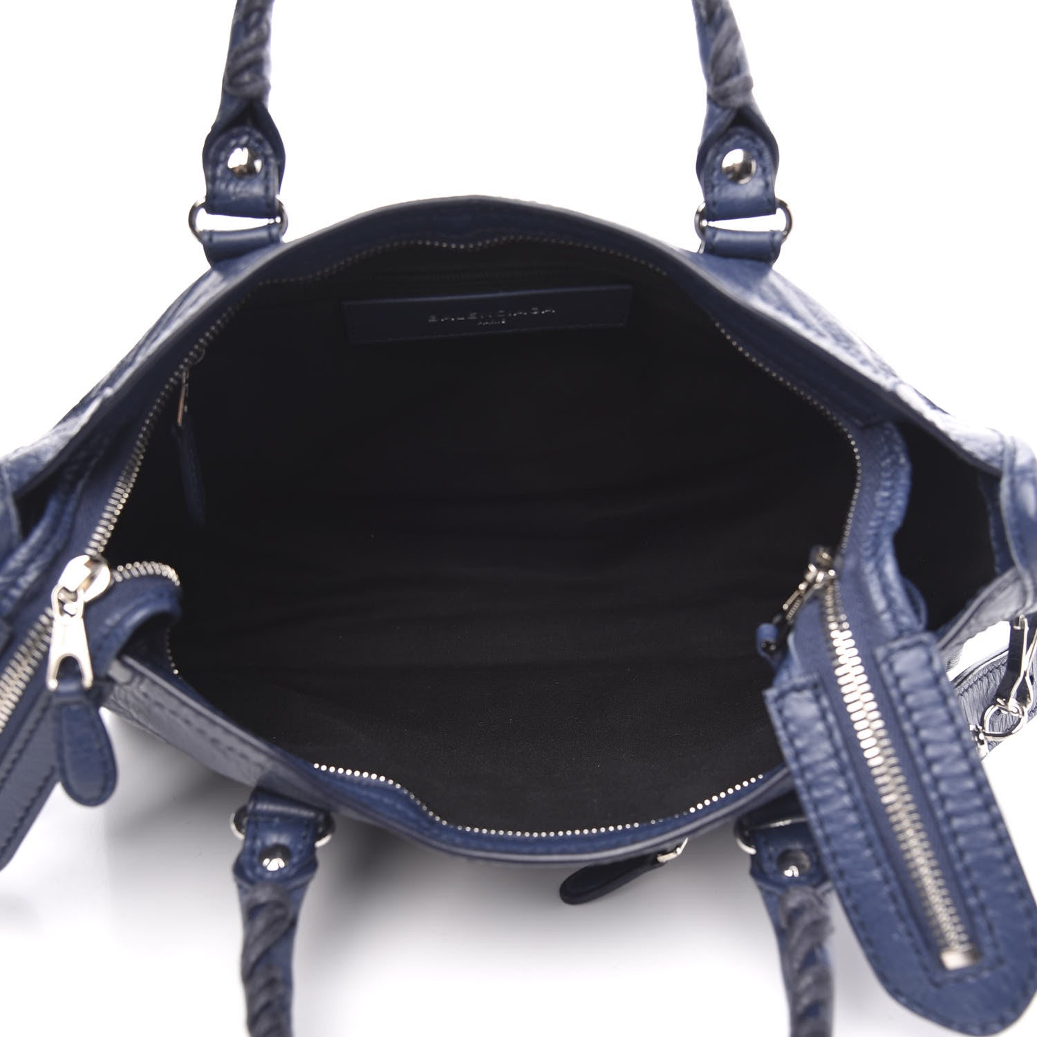 Balenciaga Agneau Giant 12 Silver Hardware S City Bleu Roi 5 of 9