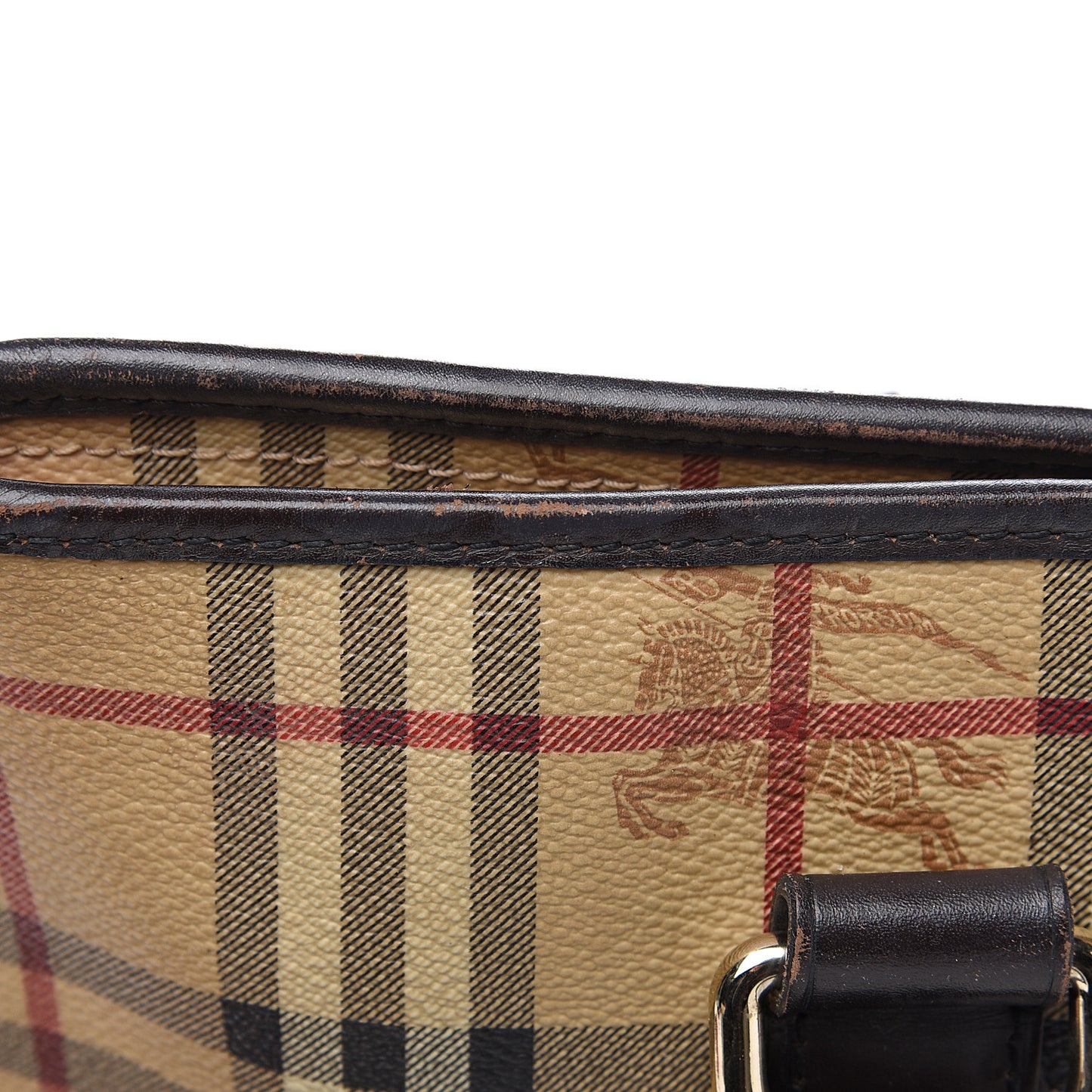 Haymarket Check Medium Regent Tote Chocolate