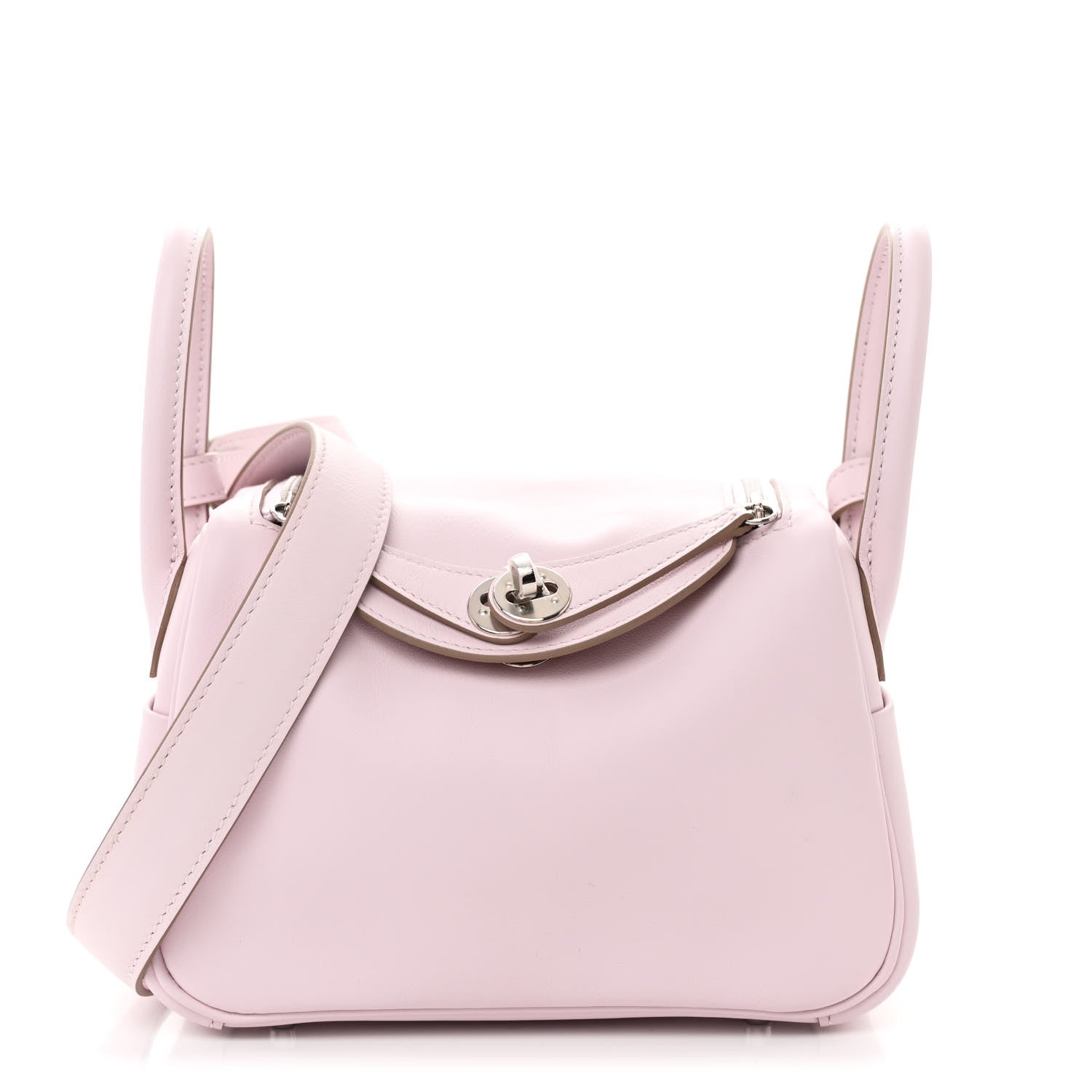 Hermes Swift Verso Mini Lindy 20 Mauve Pale Gold 1 of 11