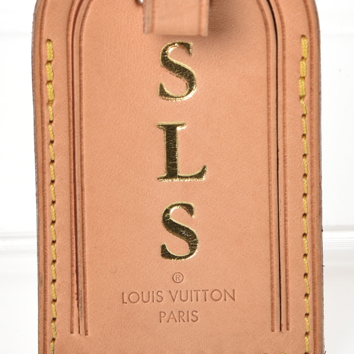 Louis Vuitton Vachetta Luggage Tag 3 of 6