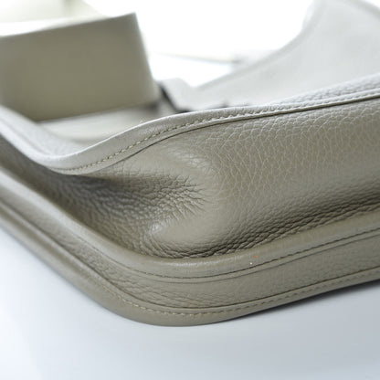 Hermes Taurillon Clemence Evelyne III PM Sauge 12 of 13