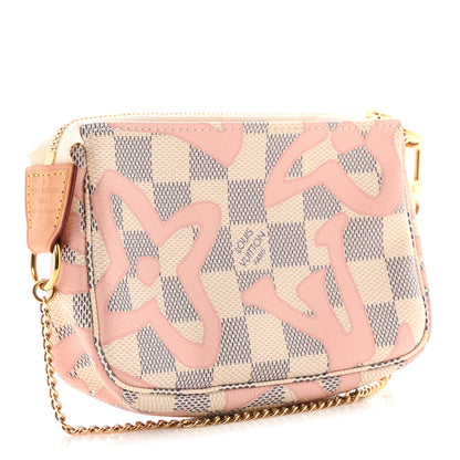 Louis Vuitton Damier Azur Tahitienne Mini Pochette Accessories 3 of 7