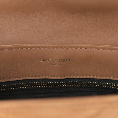 Saint Laurent Suede Toy Loulou Shoulder Bag Cinnamon 7 of 12