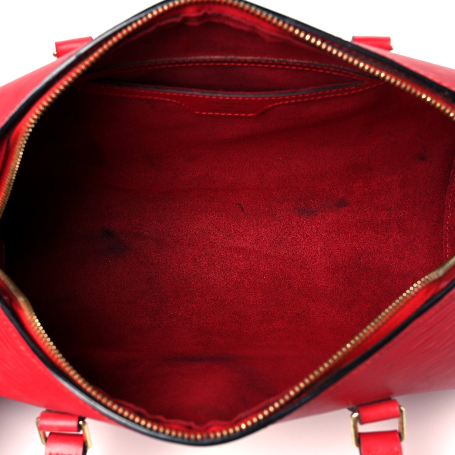 Louis Vuitton Epi Soufflot Castillan Red 5 of 14