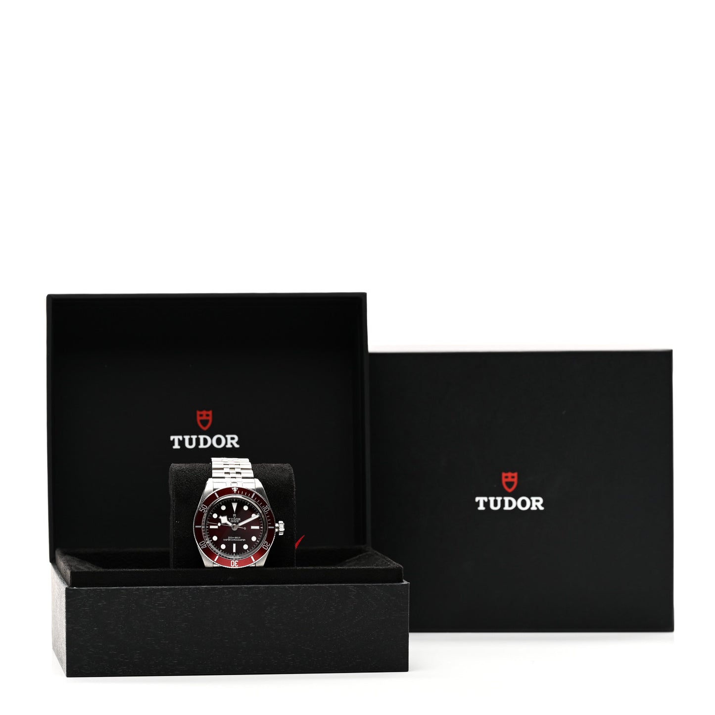 Stainless Steel 39mm Black Bay Fifty Eight Automatic Watch Red 7939A1A0RU