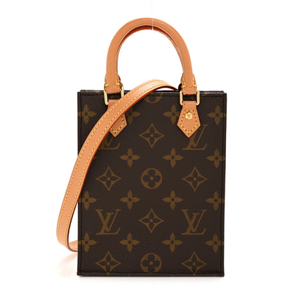 Louis Vuitton Monogram Petit Sac Plat 1 of 13