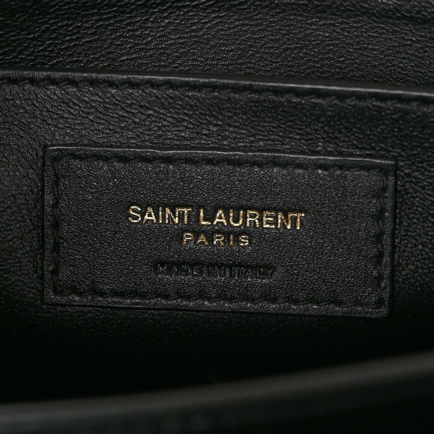 Saint Laurent Grain de Poudre Medium Classic Monogram Cassandra Top Handle Dark Beige 6 of 10