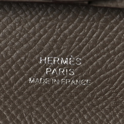 Hermes Epsom Bastia Coin Purse Etoupe 6 of 7