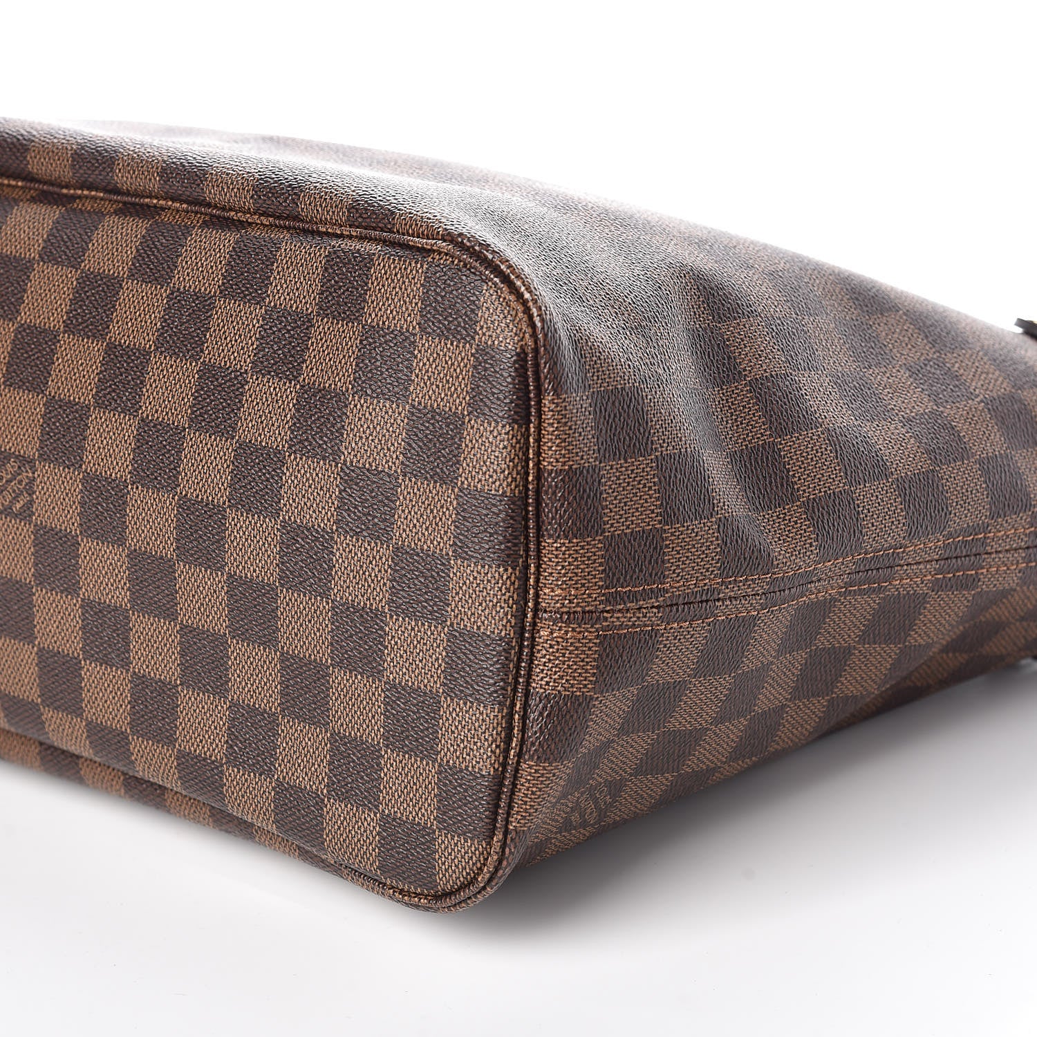 Louis Vuitton Damier Ebene Neo Neverfull MM Rose Ballerine 7 of 10
