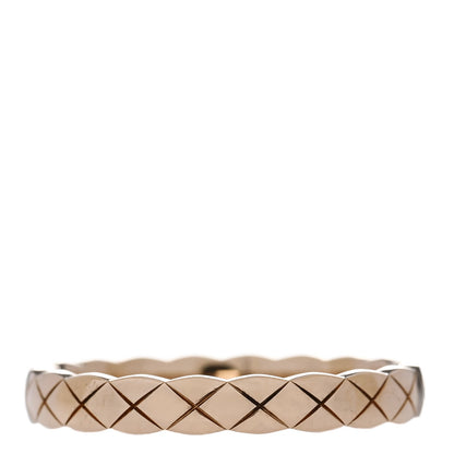 Chanel 18K Beige Gold Mini Coco Crush Ring 60 9 3 of 5