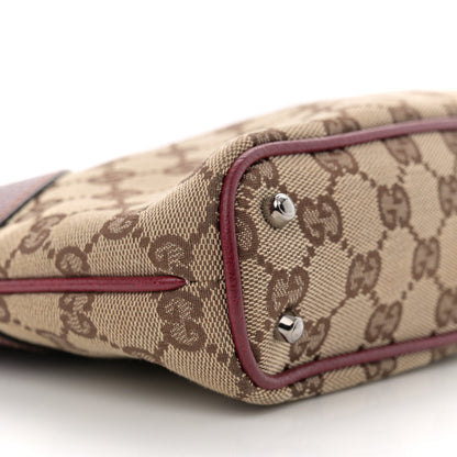 Gucci Monogram Shoulder Bag Red 9 of 12