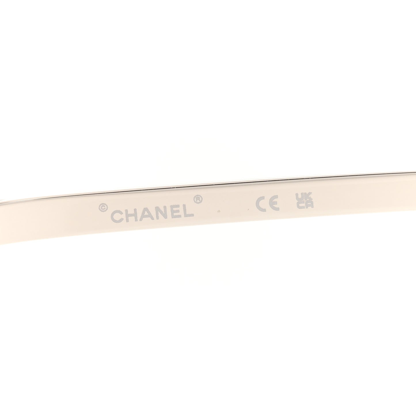 Metal Mirrored Crystal CC Oval Sunglasses 71559 Pink
