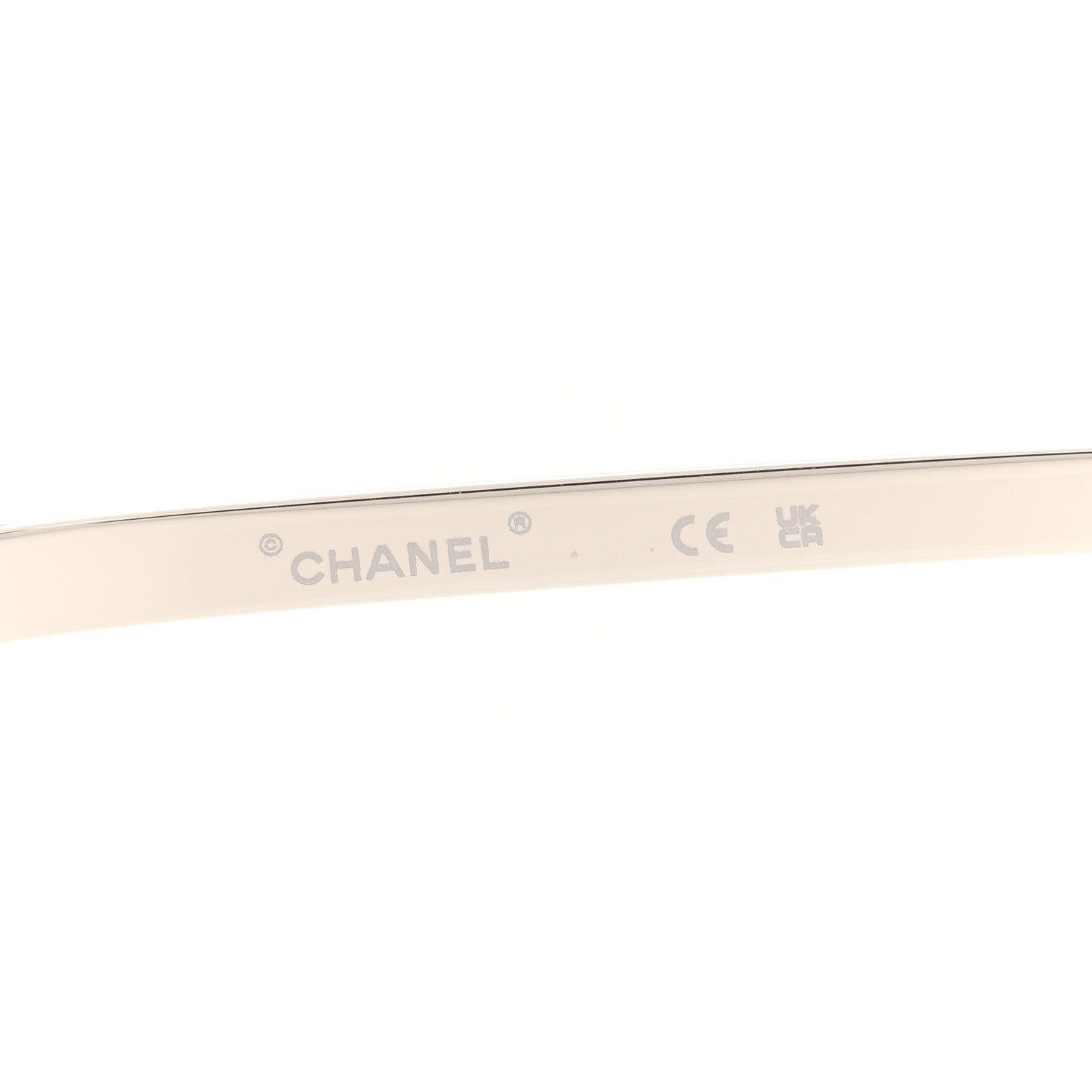 Chanel Metal Mirrored Crystal CC Oval Sunglasses 71559 Pink 5 of 8
