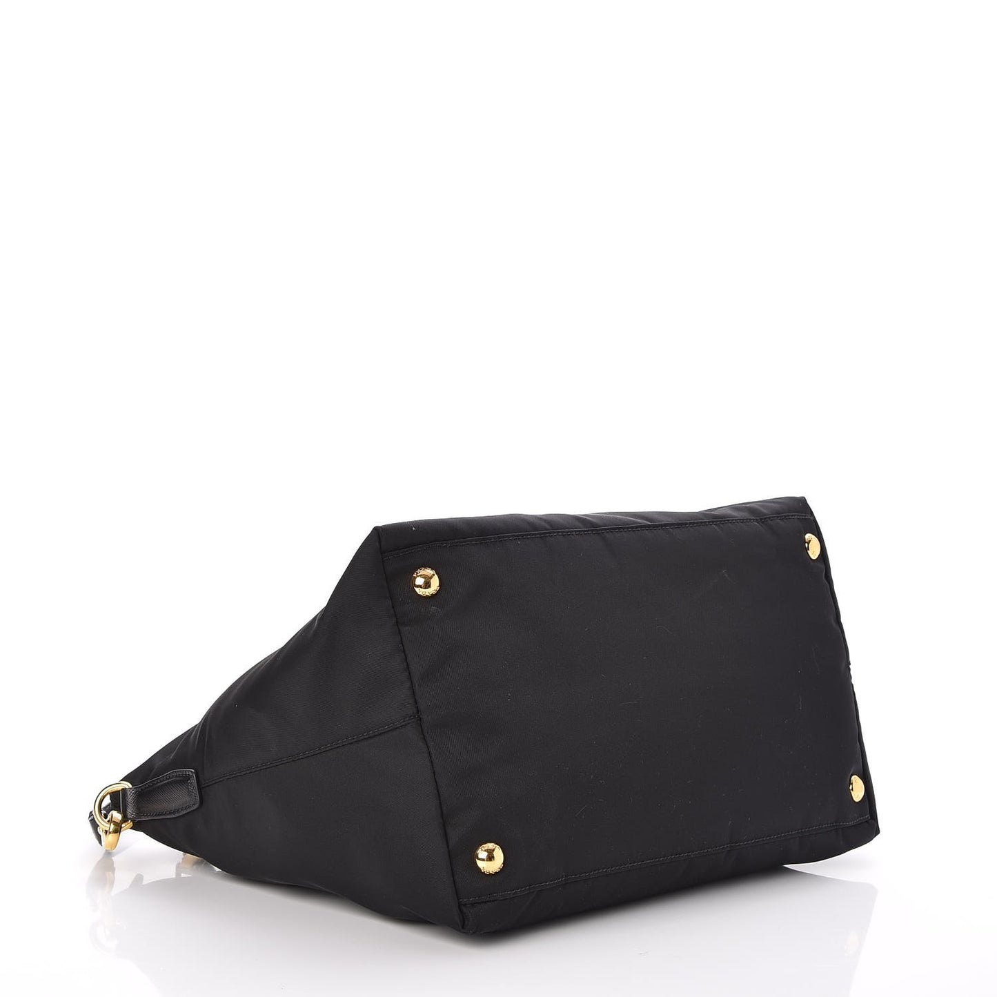 Saffiano Tessuto Nylon Tote Nero Black