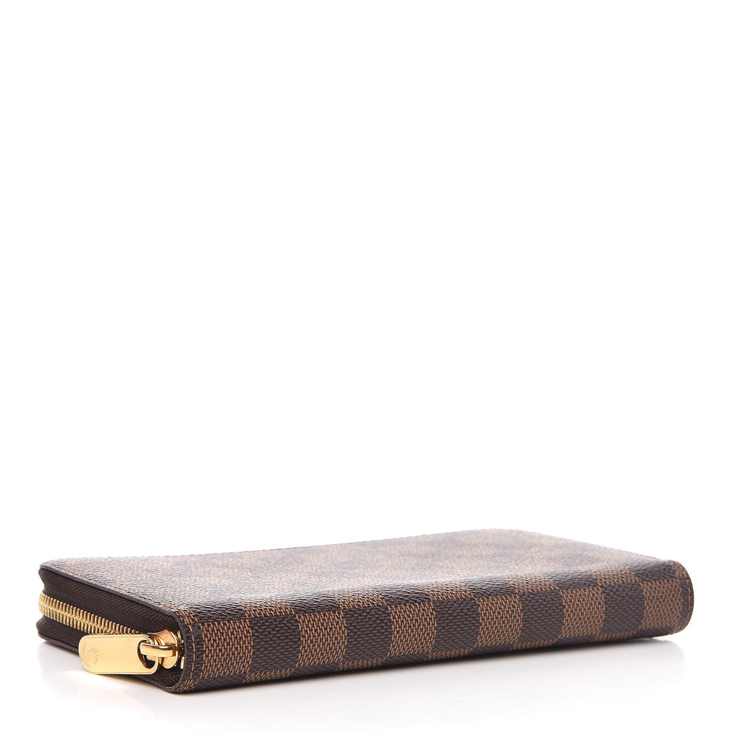 Damier Ebene Zippy Wallet Rose Ballerine