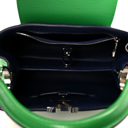 Louis Vuitton Taurillon Capucines BB Bamboo Indigo 5 of 9