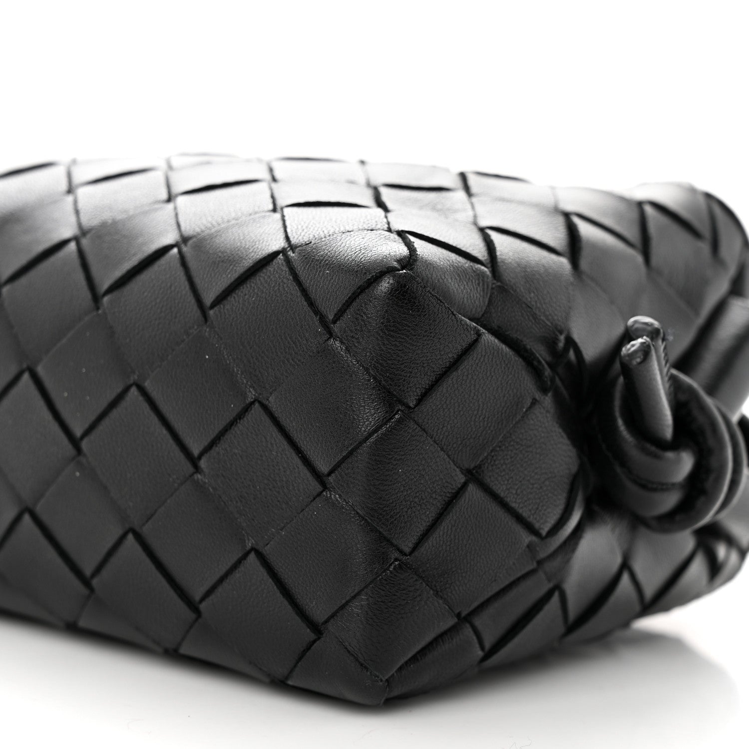 Bottega Veneta Nappa Intrecciato Mini Loop Camera Bag Black 10 of 10