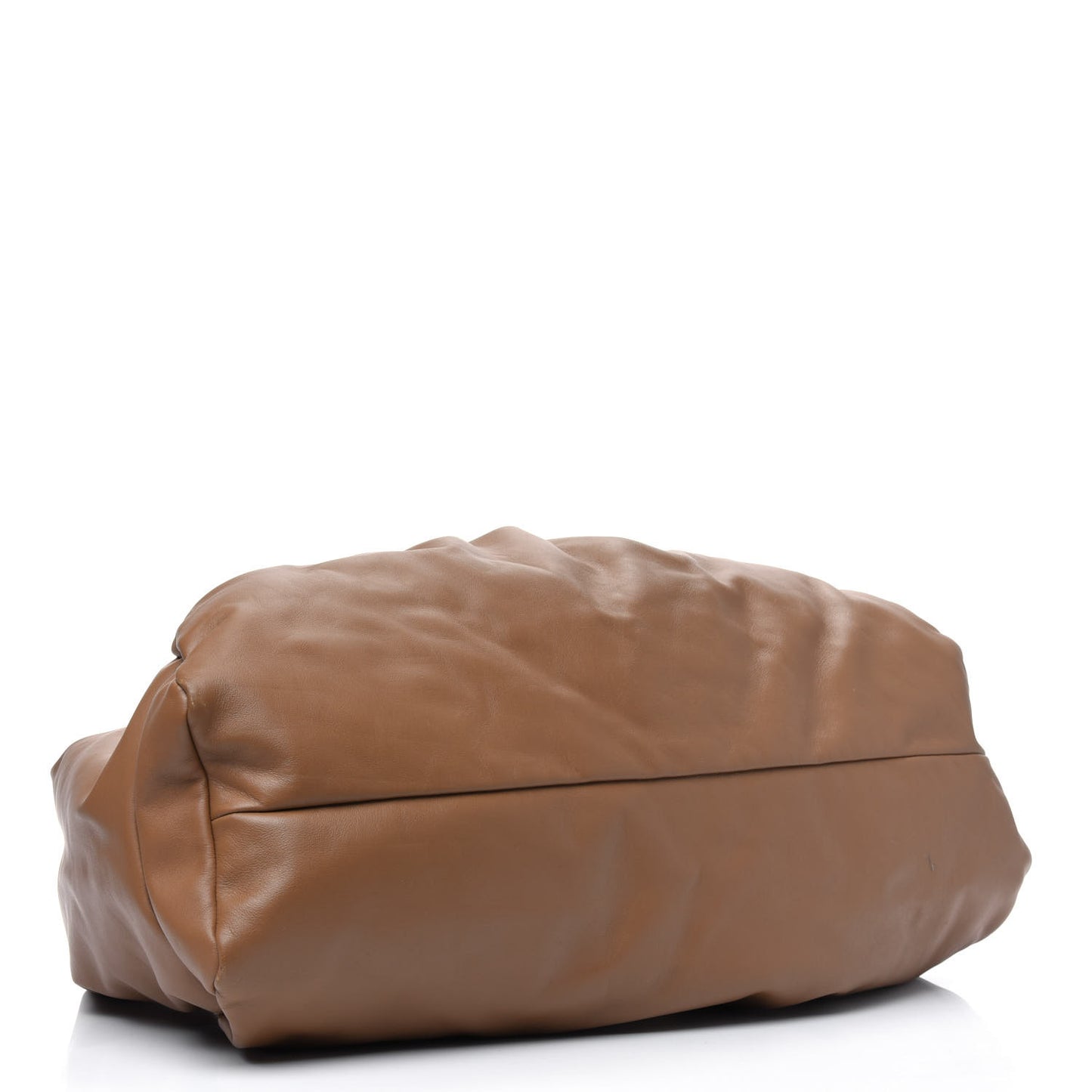 Smooth Butter Calfskin Large The Shoulder Pouch Cammello