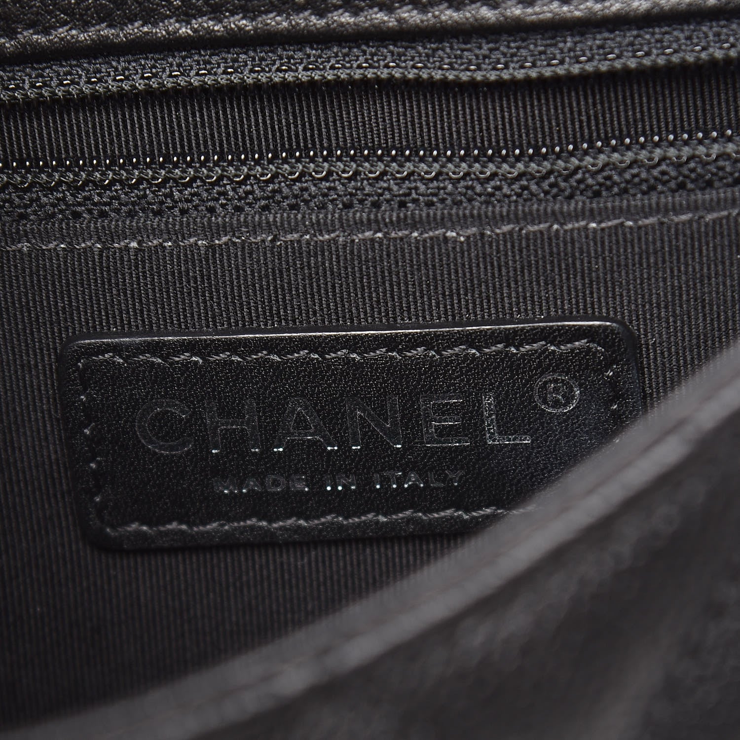 Chanel Calfskin Quilted Small Casual Pocket Messenger Flap Black 6 of 11