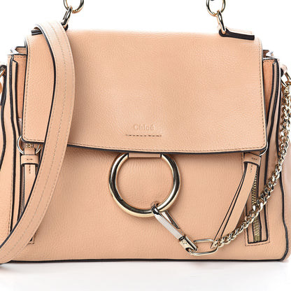 Chloe Calfskin Small Faye Day Shoulder Bag Blush Nude 6 of 8