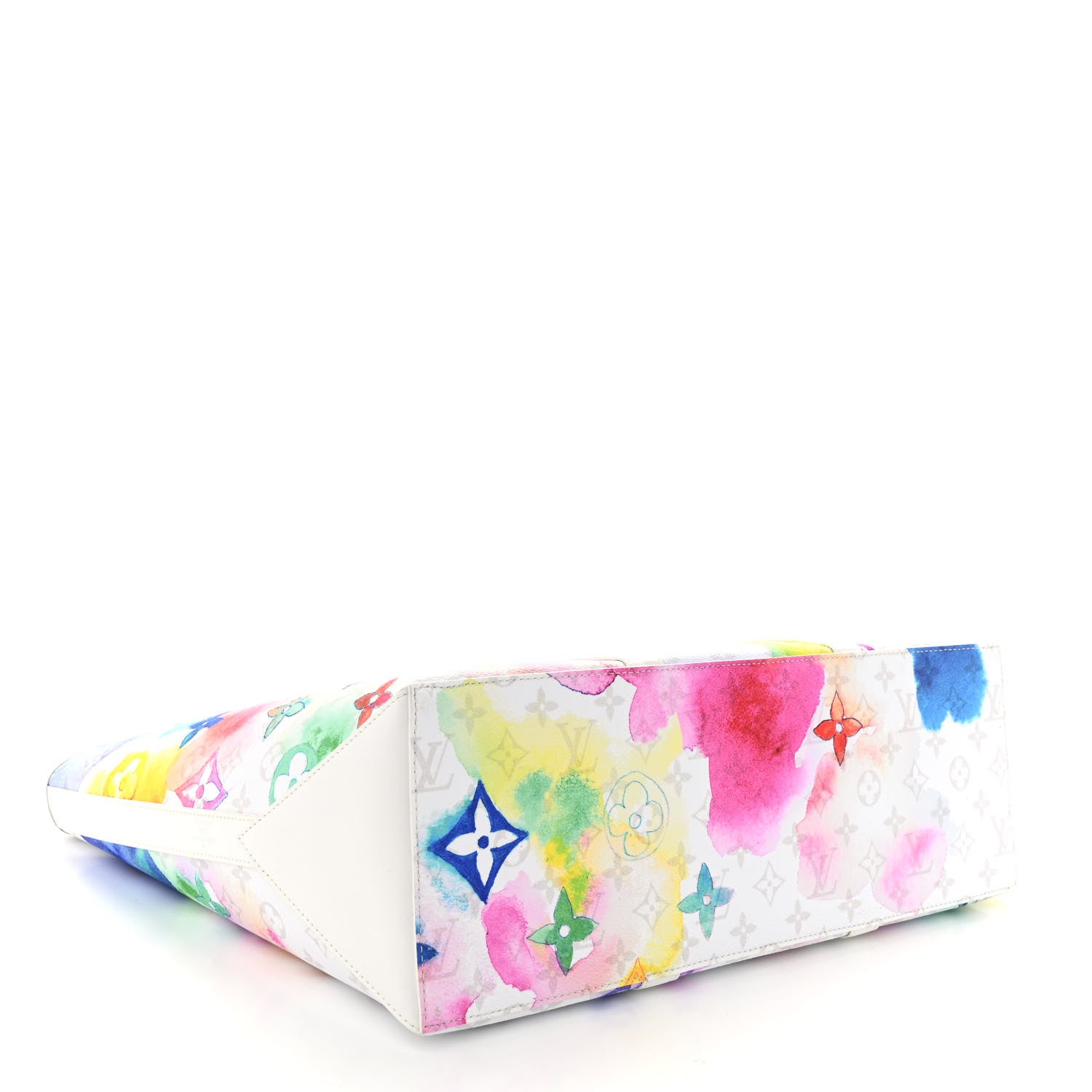 Louis Vuitton Monogram Watercolor New Tote GM Multicolor 4 of 10