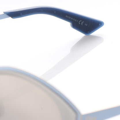 Christian Dior Sun Mirrored Round Sunglasses Blue 7 of 10