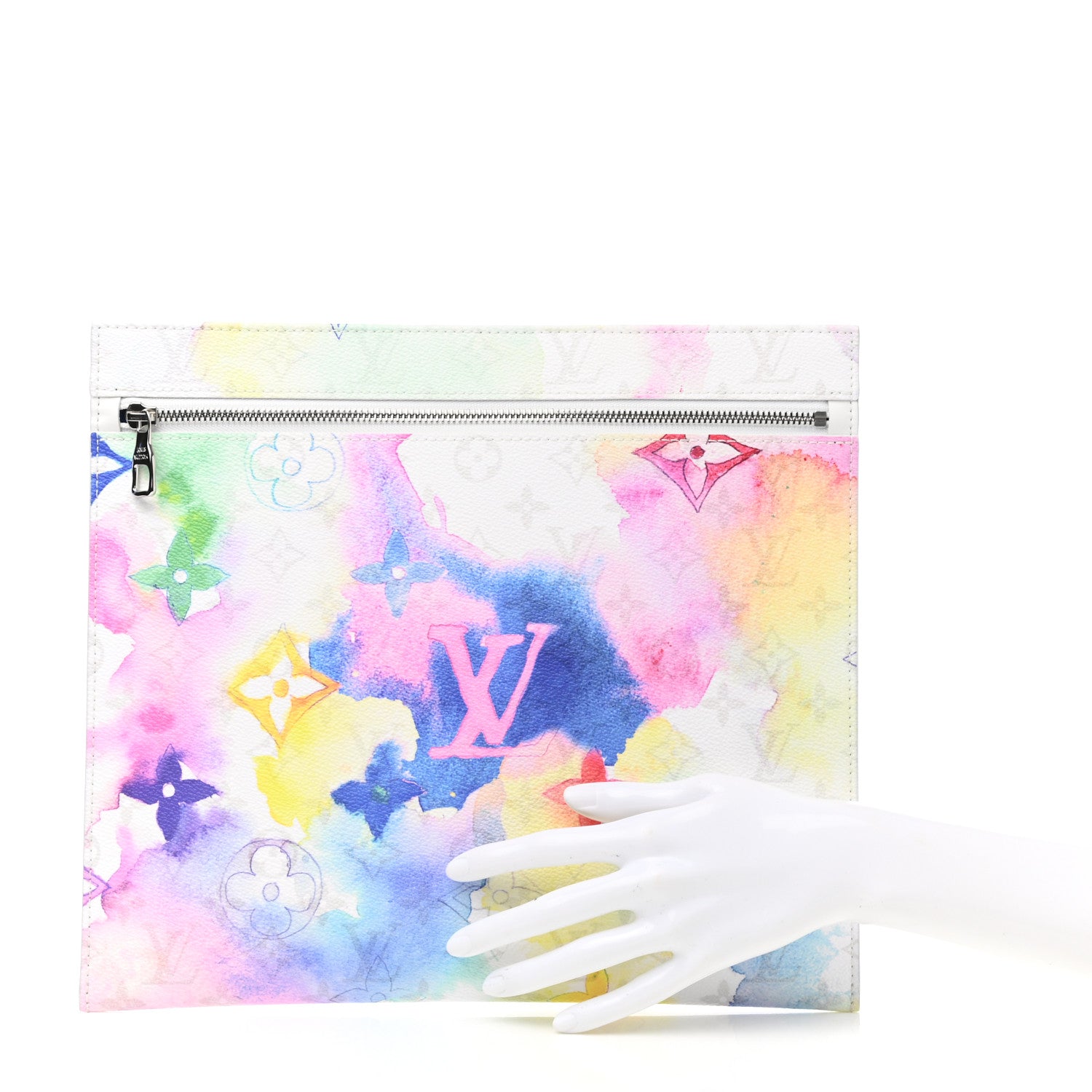 Louis Vuitton Monogram Watercolor New Tote Pochette Multicolor 2 of 7