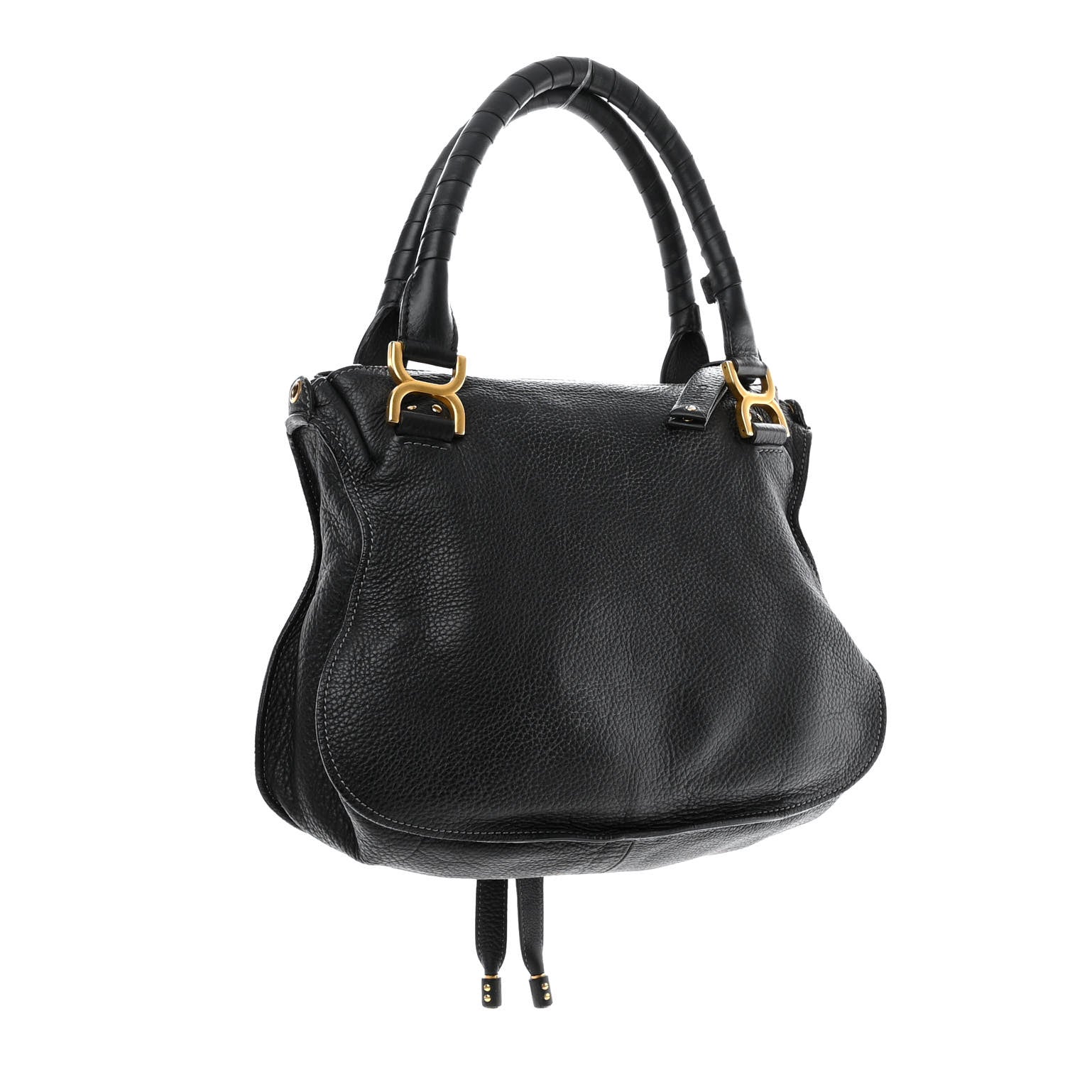 Chloe Calfskin Medium Marcie Satchel Black 3 of 11