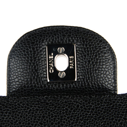 Chanel Caviar Quilted Jumbo Double Flap Black 9 of 9